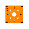 Fali doboz hátsó rész NC-MCS22-0-O-kézi jelzésadóhoz narancs 87x87x35mm  UTCF