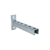 Fali/mennyezeti konzol C-sín skálával 50mmx 50mmx 500mm x acél BIS RapidStrut WALRAVEN