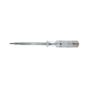 Fázisceruza tasak nélkül 1P-ellenőrzés 100-250V glimm-kijelzés 190mm 100mm-penge 3.5mm x Haupa