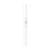 Felfogórúd 2000mm 10.0-16.0mm-átmérő kezeletlen alumínium FS 16 10 2000 GFK AL DEHN