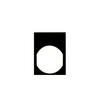 Felirati címke üres üres-szimbólummal fekete négyszögletű 30mm-sz 40mm-ma Harmony XB4 Schneider