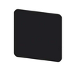 Felirati tábla RSU1-hez üres üres fekete négyzetes 27mm x 27mm x SIRIUS ACT SIEMENS