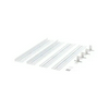 LED panel kiemelőkeret RC065 LED-hez fehér alumínium 612mm 612mm x RC132Z SMB W60L60 Philips