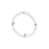 Ráépítőkeret 18W kerek mélysugárzóhoz fehér alumínium 170mm-átmérő 44mm x LED line