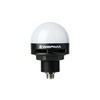 Fény+hangjelző sokfunkciós RGB 10hangú d55x79mm d:M30 M12-dugó 24V DC fehér 85dB MC55 Smart WERMA