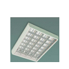 Fénycsöves lámpatest mennyezeti falonkívüli 2x 36W 220-240V G13 IP20 RE-MVFE REFLECT
