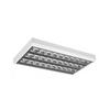 Fénycsöves lámpatest mennyezeti V-tükrös VVG falonkívüli 3x 18W 230V G13 IP20 MODUS