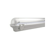 Porpáramentes lámpatest védett  LED-csőhöz falonkívüli 2x 58W 220-240V G13 IP65 Ramiris