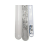 Porpáramentes lámpatest védett  LED-csőhöz falonkívüli 2x 58W 220-240V G13 IP65 Ramiris