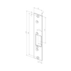 Rövid előlap 331U/131-elektr.zárhoz 35x200mm bal/DIN nemesacél  ProFix Assa Abloy