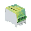 Fővezetéki leágazókapocs 125A 2x2,5-35 + 4x2,5-25mm2 zöld/sárga 1P 35mm2 TRACON