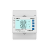 Sorolható fogyasztásmérő 3F LCD MID TRMS Modbus áramváltós 6A elektronikus 100-289V 173-500V/ 3/4-vezetékes B-osztály 4M NMID LUMEL