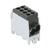 Fővezetéki leágazókapocs 101A/1000VAC/DC 2x2x2,5-25mm2 Al/Cu fekete 1P 25mm2 TRACON