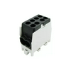 Fővezetéki leágazókapocs 130/100A Cu/Al csavaros fekete 2x25+2x16mm2  HLAK 25 1/2 M2 Pollmann