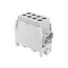 Fővezetéki leágazókapocs 130/100A Cu/Al csavaros szürke 2x25+2x25mm2 1P 25mm2 HLAK 25-1/2/25 M2 Pollmann