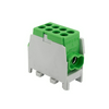 Fővezetéki leágazókapocs 130/100A Cu/Al csavaros zöld 2x25+2x25mm2 1P 25mm2 HLAK 25-1/2/25 M2 Pollmann
