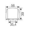 Fővezetéki leágazókapocs 80A szürke 3x(4x25mm2) 3-pólus 25mm2-vezetőér Hensel