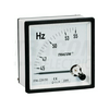 Frekvenciamérő analóg táblaműszer analóg 45-65Hz 2.5-osztály AC előlapba TRACON