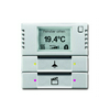 FutureLinear KNX nyomógomb 2pár=4gomb termosztáttal süllyesztett műanyag IP20 6128/28-83-500 ABB