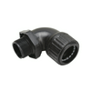 Védőcső csatlakozóív 90°-os fekete IP65 UV-álló 20mm-átmérő kezeletlen műanyag SEG 2020 S Dietzel