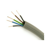 Gégecső vezetékkel 3xfekete-kék-zöld/sárga 50m UV-stabil PVC 20mm/ FXP 20 +Ye 5x2,5 MCU Dietzel