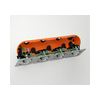 Gipszkarton szerelvénydoboz gumis 4-es ovális 260mm 65mm x műanyag narancs O-range ECON KAISER