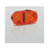 Gipszkarton szerelvénydoboz 2-es ovális 143mm 72mmx 67mm-átmérő narancs műanyag BatiBox LEGRAND