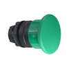 Gomba nyomófej d22 40mm zöld reteszelt világító fordító nyugtázás Harmony XB5 Schneider