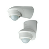 Mozgásérzékelő kültéri felületre 12m/előre 120° PIR 1000W 230V fehér McGuard prof BM120ws GROTHE