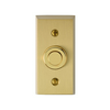 Csengőnyomó panel 65x35x10mm 1-lakás falonkívüli bronz sárgaréz ETA 2310 GROTHE