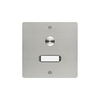 Csengőnyomó panel LED/8-16VADC 130x130x19mm 1-lakás falonkívüli nemesacél ETA 501 V2A AP GROTHE