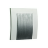 Gong vezetékes bim-bam  8-12VAC vagy 9V/6LR61 feh/ezüst 80dB műanyag GONG 565 Bw/sim GROTHE