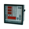 Hálózati analizátor 5A/500V 96x96mm 2xDO-riasztás A-mérő  V-mérő  VA-mérő  W-mérő  Hz-mérő TRACON