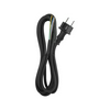 Hálózati csatlakozókábel H05RR-F szerelhető 3x 1.5mm2 3m x SCHUKO dugó egyenes érvéghüvely EMOS