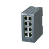 Hálózati switch Ethernet 8x10/100Mbps RJ45 port 8x10/100/1000Mbps RJ45-port IP20 SCALANCE SIEMENS