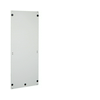 Hátlap 11U lakkozott acél 620mm x 1650mm fehér Quadro4 Hager