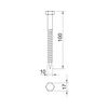 Hatlapfejű facsavar 10mm x 100mm 17mm-kulcsméret acél HHWS 10x100 G OBO-BETTERMANN