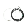 Hőérzékelő patron kábelre 1-wire-hez 6mmx 50mm 2.5m-kábel passzív -55-125°C Dallas DS18B20 LOXONE