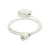 Hőérzékelő terem lengő 1,5m aktív 2x0..10V 1m-kábel 0-50°C IP30 RDF-IR temp VV Thermokon
