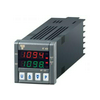 Hőfokszabályozó előlapba 1TC/Pt100-mV/2RO 48x48mm LCD AC 2csat. 8A 100-240V 50-60Hz K49 ASCON
