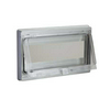 Homloklap nyitható ablakkal 10modul 180mm-sz 46mm-ma kezeletlen műanyag Spacial CRN/S3D Schneider