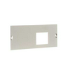 Homloklap vízszintes 4P NSX/CVS630Vigi-hez 650mm-sz 250mm-ma 5M porszórt acél Prisma P Schneider