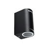 Homlokzatvilágító lámpatest kétirányú falonkívüli 2x 20W 220-240V GU10 NOVIA EL 220 U/D KANLUX