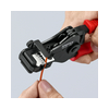Vezetékcsupaszító fogó cserélhető alakkésekkel 4/6 fokozatú 0.50-6mm2 KNIPEX