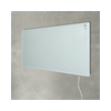 Infra fűtőpanel falonkívüli 800W 230V 50-60Hz IP54 fehér 1005mm x 595mm x 28mm INFRAe2 M e2 elektro