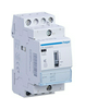 Installációs kontaktor sorolható 0-Aut-1 25A/ 400V AC 12V DC-műk 2M ERL Hager