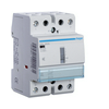 Installációs kontaktor sorolható 0-Aut-1 63A/ 400V AC 12V AC/DC-műk 3M ERL Hager