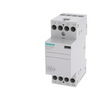 Installációs kontaktor sorolható 24A 400V AC 2-z 2-ny 230V AC/DC-műk 2mod 5TT SIEMENS