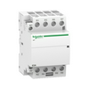 Installációs kontaktor sorolható 63A 400V AC 4-ny 220-240V AC-műk 3mod Acti9 iCT Schneider