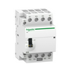 Installációs kontaktor sorolható 63A 400V AC 4-z 24V AC-műk 3mod Acti9 iCT Schneider